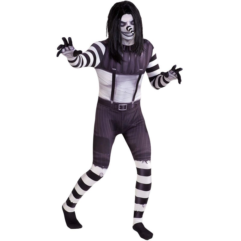 Morphsuits Kids Laughing Jack Urban Legend Zalgo The Rake Scary Halloween Costume Large